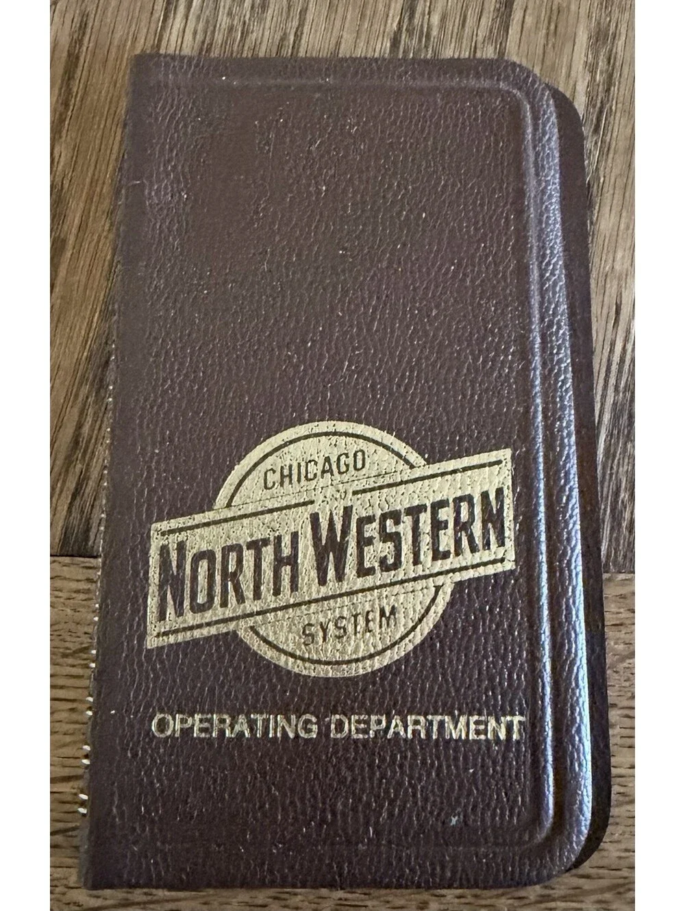 Chicago North Western Railroad System Operating Dept 1994 Small Appointment Book